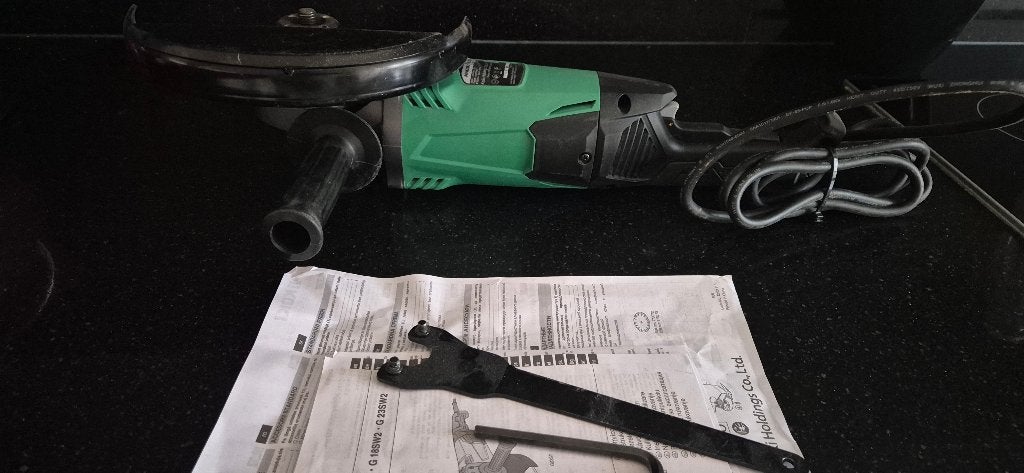 haakse slijper, Ophalen, Gebruikt, 1000 watt of meer, Haakse handslijpmachine