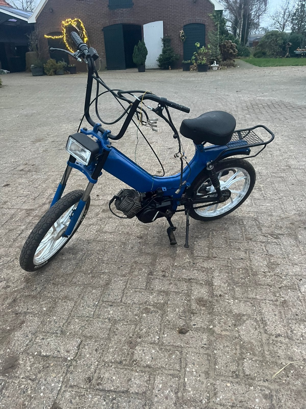 Tomos a35 65 cc project met blauw kenteken, Fietsen en Brommers, Brommers | Tomos, Ophalen of Verzenden, Zo goed als nieuw, Standard