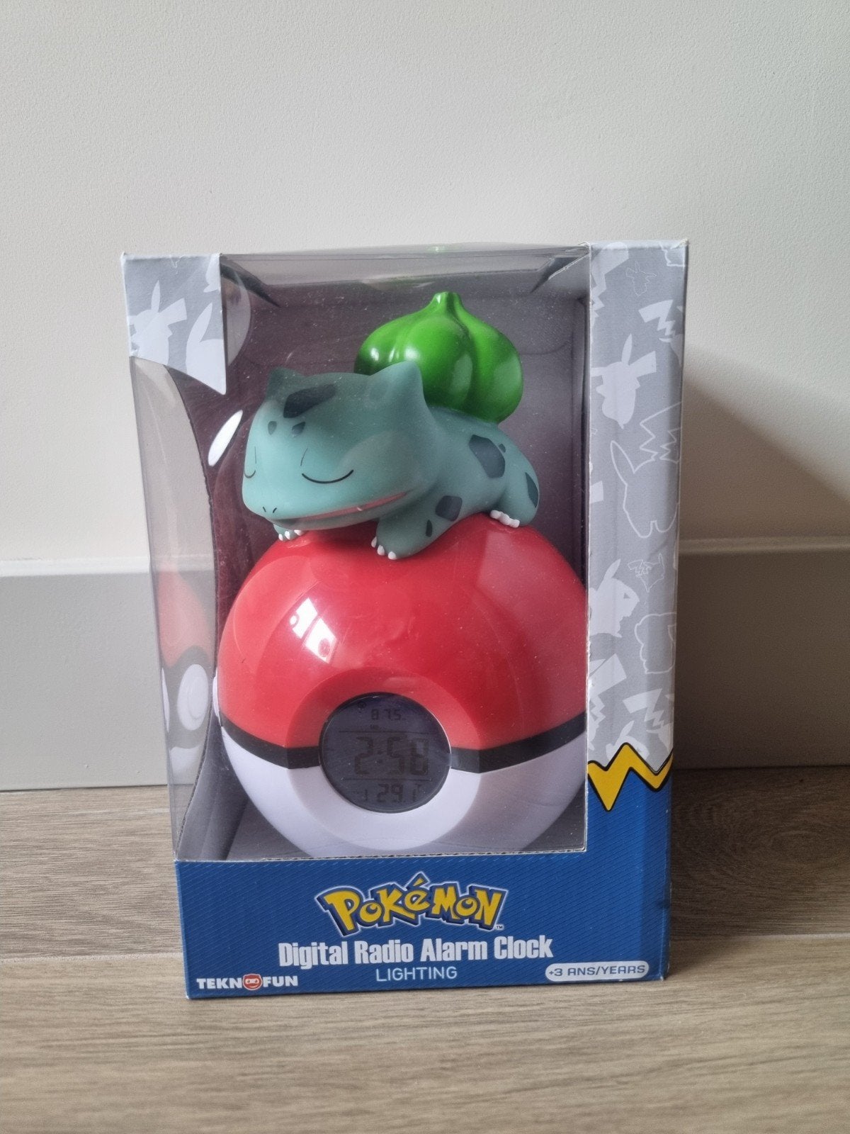 Teknofun Pokémon Pokéball Wekkerradio Bulbasaur, Ophalen of Verzenden