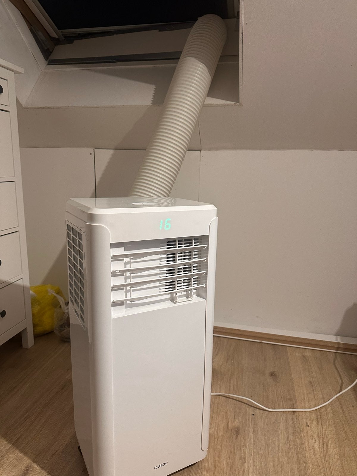 Eurom Polar 12001 Mobiele Airco 12000BTU, 3 snelheden of meer, Ophalen of Verzenden, Zo goed als nieuw, Koelen en Ontvochtigen