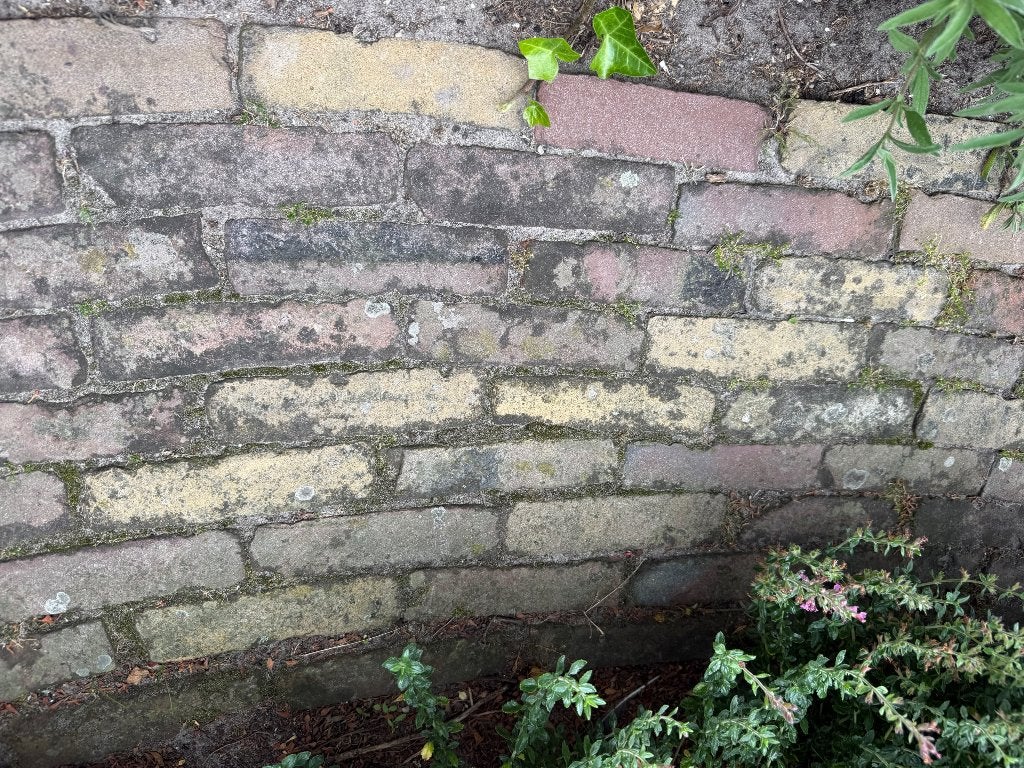 Authentieke gebakken Friese waaltjes 10 m2, Ophalen, Gebruikt, Klinkers, 10 m² of meer