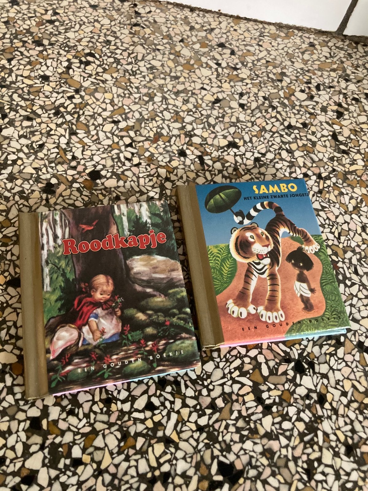 Set van 2 mini gouden boekjes, Boeken, Ophalen of Verzenden, Zo goed als nieuw, Sprookjes