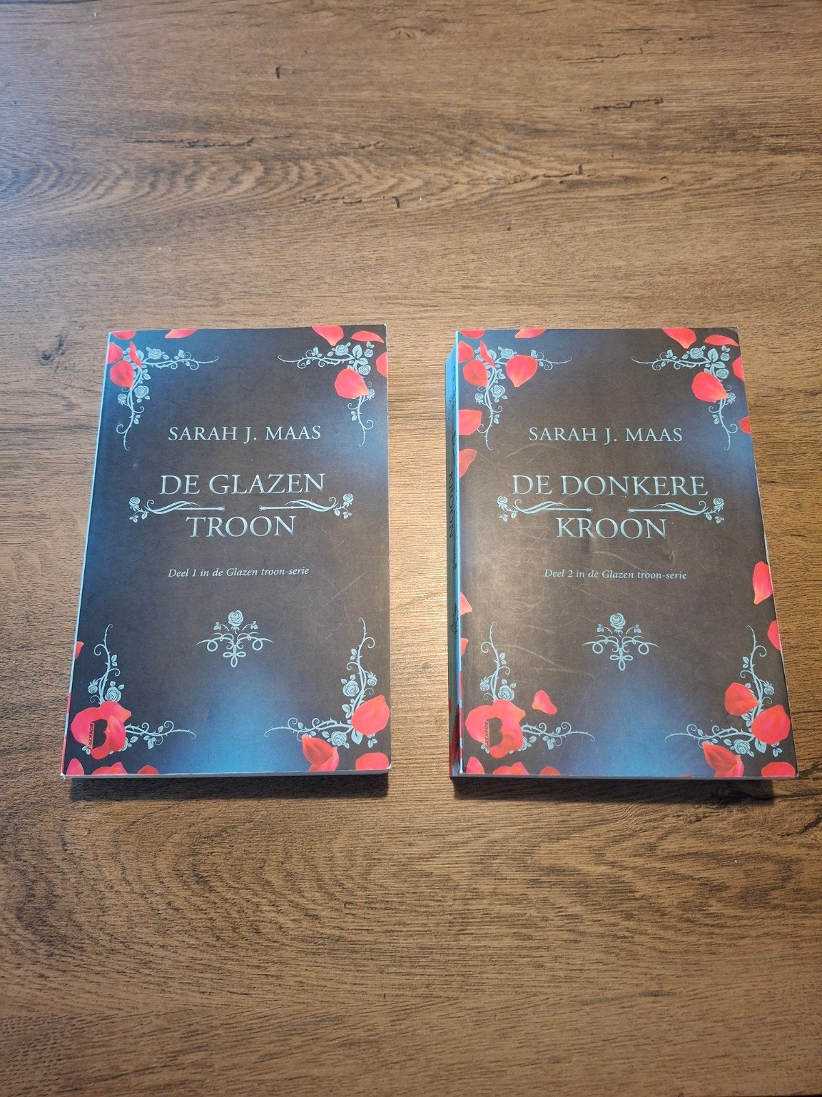De Glazen Troon - Sarah J. Maas (Deel 1 & 2), Boeken, Ophalen of Verzenden, Zo goed als nieuw, Sarah J. Maas