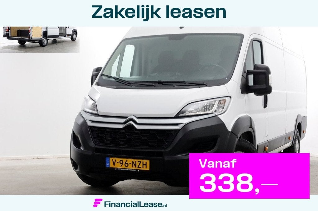 Citroën Jumper 2.2 BlueHDi 165pk L4H2 Airco/Navi/Camera 06-, Auto's, Bestelauto's, Bedrijf, Lease, Financial lease, ABS, Achteruitrijcamera