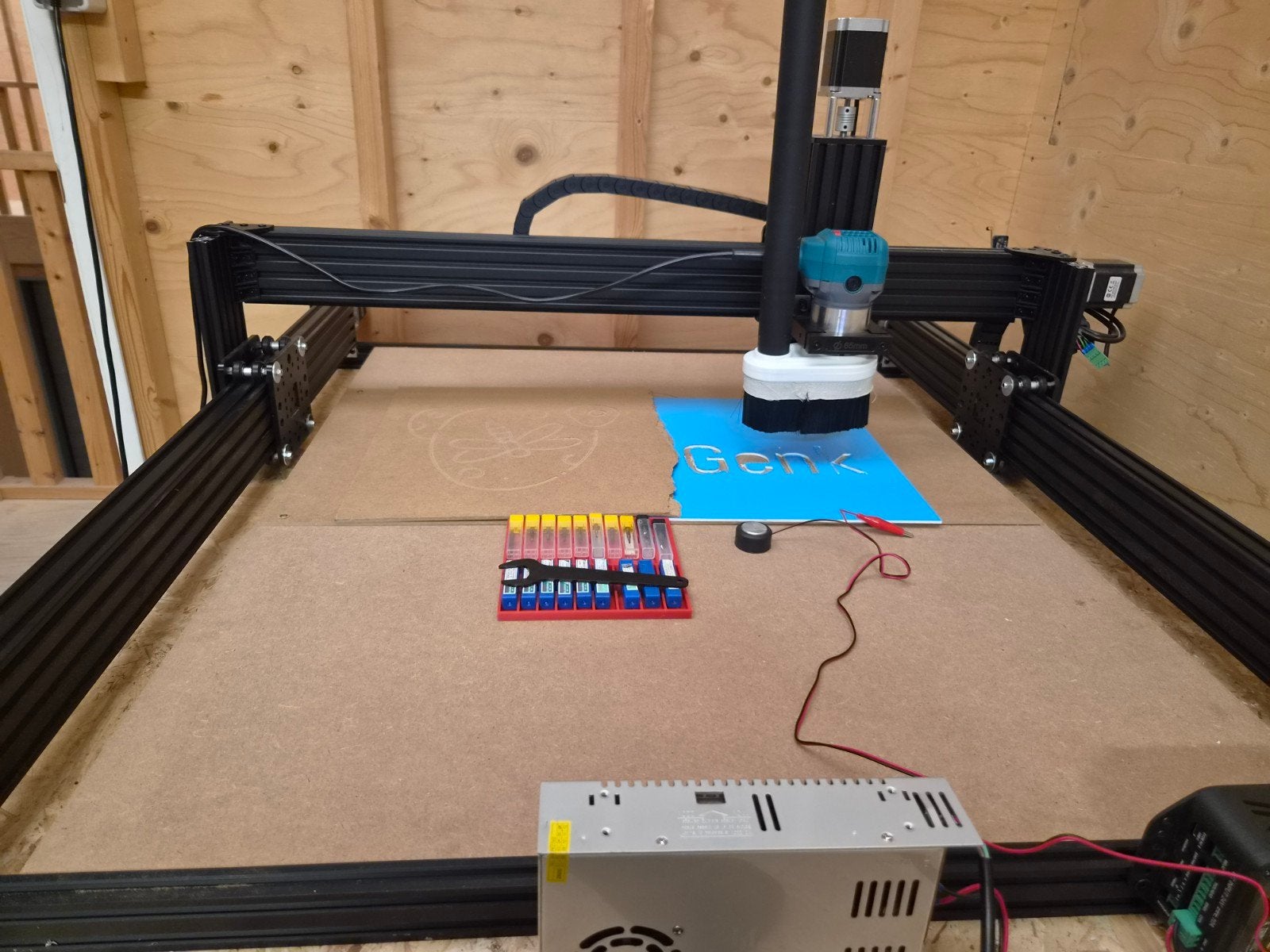 cnc freesmachine 1000x1000mm
werkgebied ongeveer 800x1, Ophalen of Verzenden, Zo goed als nieuw, Elektrisch, Bovenfrees
