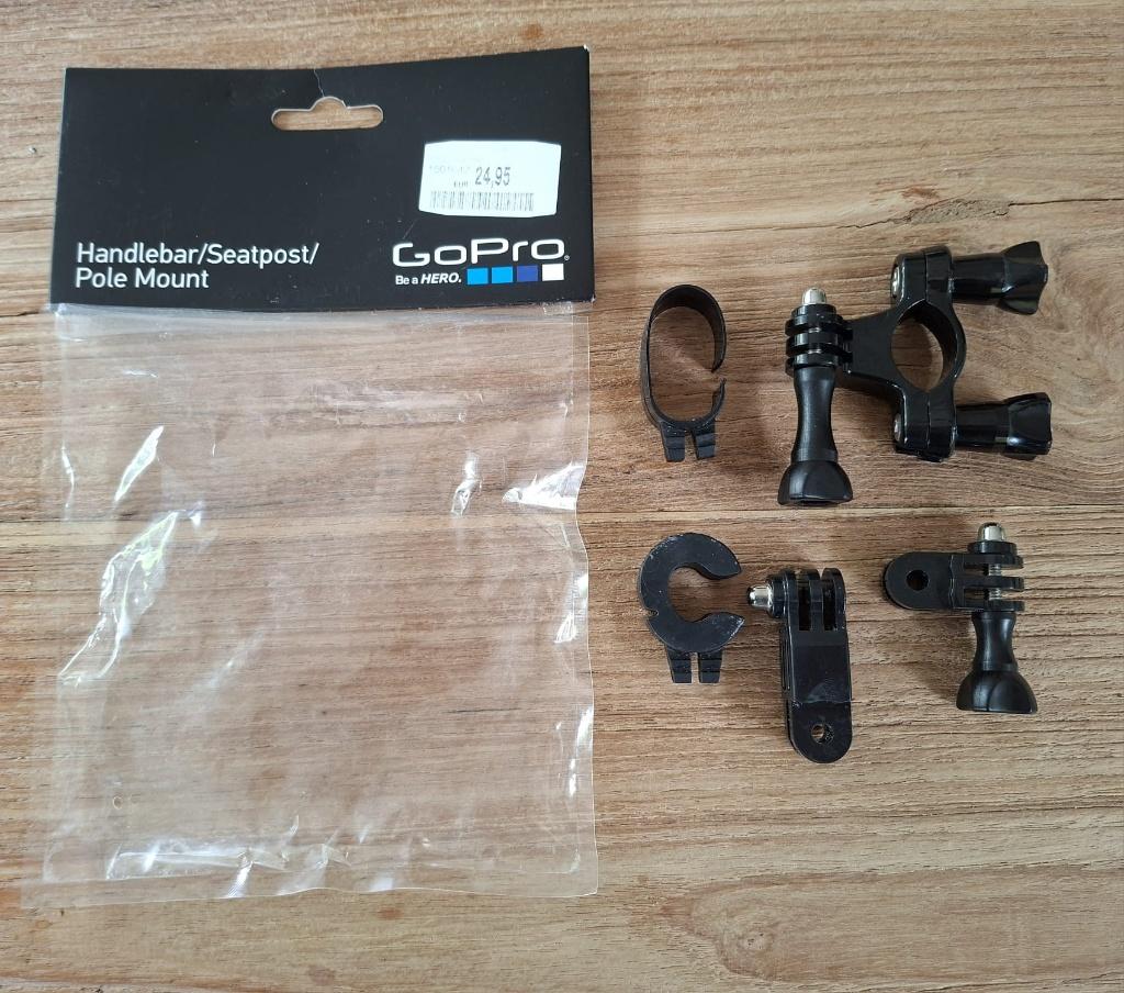 GoPro Handlebar / Seatpost / Pole Mount, Ophalen of Verzenden, Nieuw, GoPro