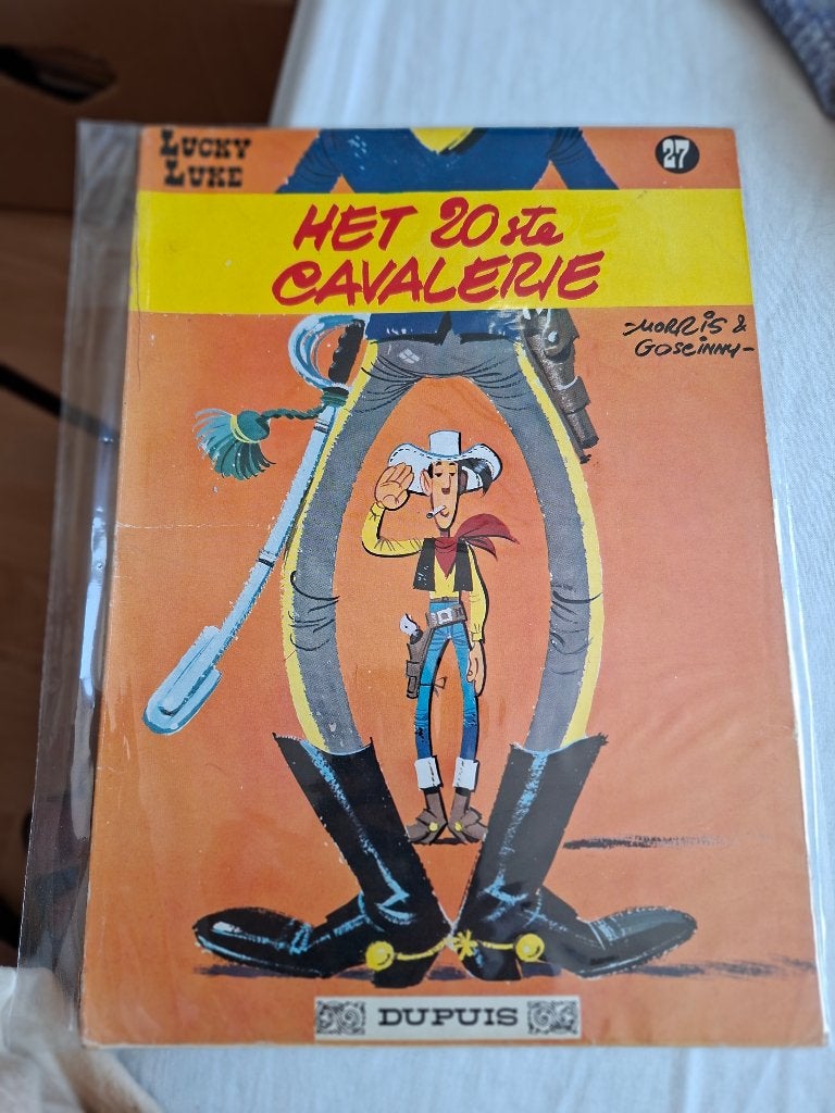 het 20ste cavalerie, Lucky Luke, Eén stripboek, Ophalen of Verzenden, Gelezen
