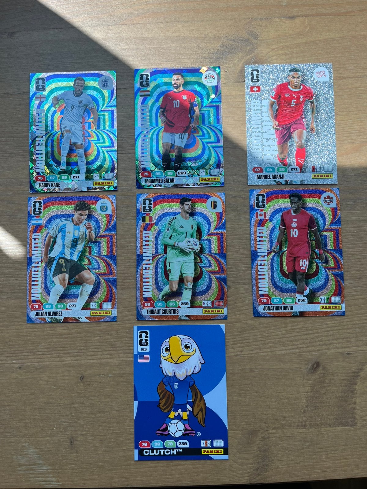 Panini Adrenalyn XL World Cup 2026 Ruilkaarten, Verzamelen, Ophalen, Zo goed als nieuw, Overige binnenlandse clubs, Spelerskaart