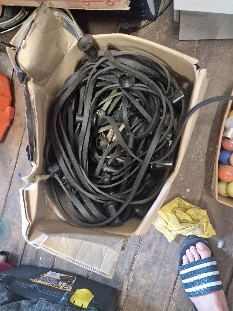 Prikkabel verlichting, Ophalen, Overige materialen, Gebruikt, Minder dan 50 watt