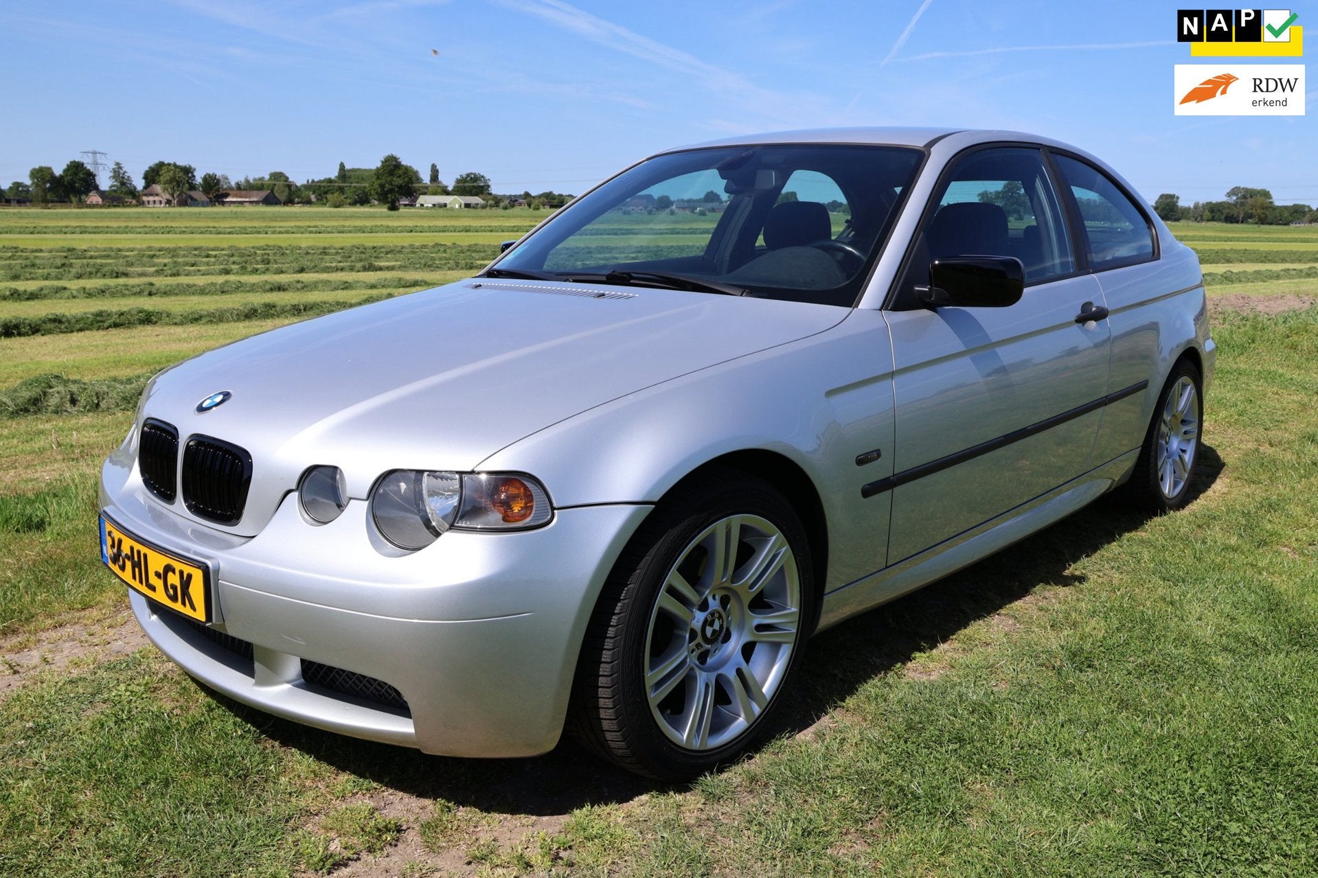 BMW 3-serie Compact 316ti Executive|Automaat|M-Sport|Airco|N, Auto's, Gebruikt, Origineel Nederlands, 1300 kg, Hatchback