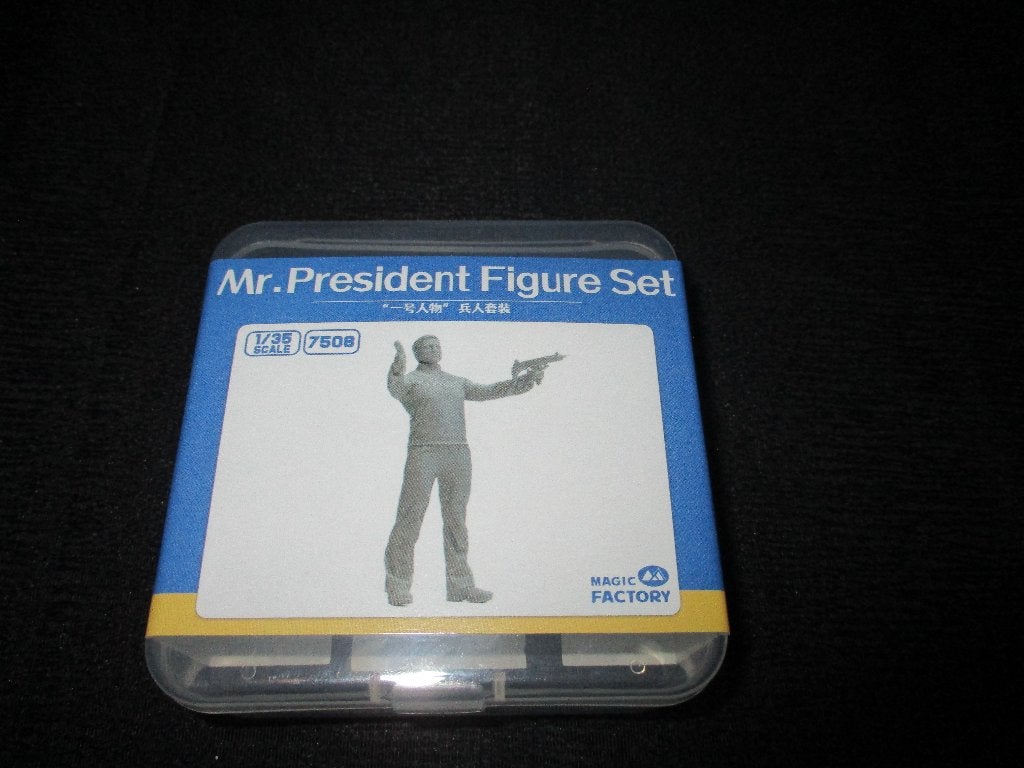 D-481,MAGIC FACTORY 1-35,NO,7508,Mr. President ,Figure Set, Ophalen of Verzenden, Nieuw, 1:35 tot 1:50