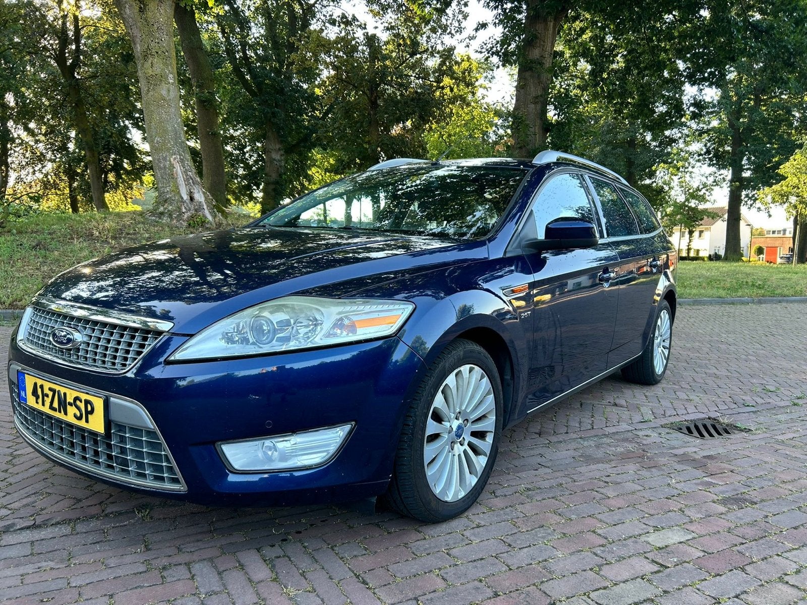 Ford Mondeo 2.5 20V 162KW Wagon 2008 Blauw, Auto's, Voorwielaandrijving, 1800 kg, Zwart, Mondeo