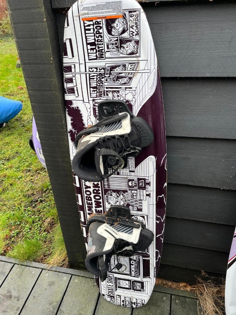 Wakebord mt 38-42, Watersport en Boten, Wakeboarden, Ophalen, Zo goed als nieuw, Schoenen