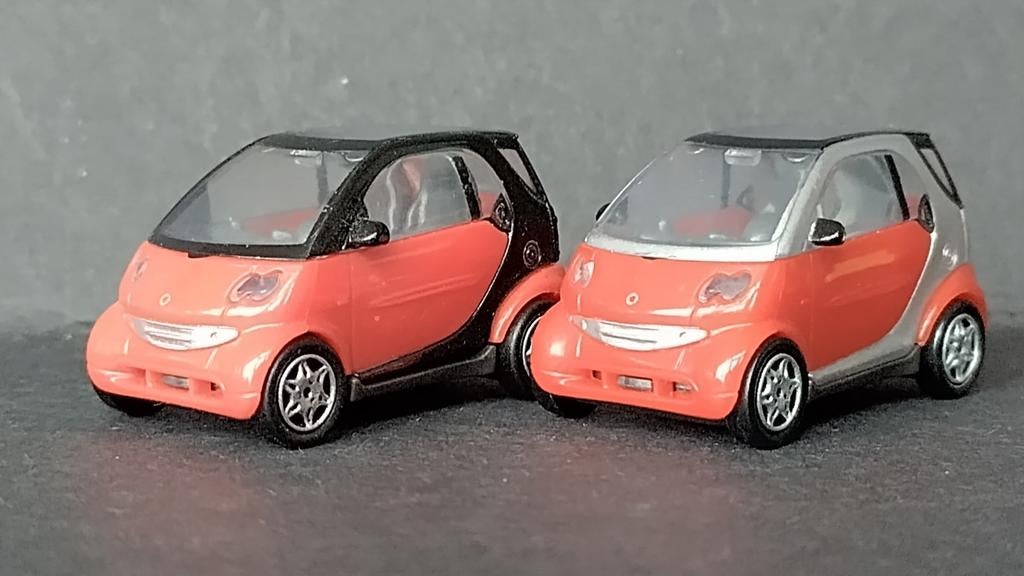 Smart Fortwo 1:76 Ferrero Rocher Pol, Overige merken, Auto, Verzenden, .