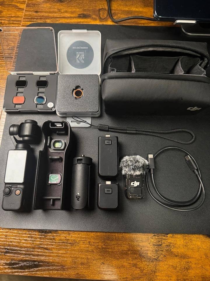 DJI Osmo Pocket 3 Creator Combo - Zo goed als nieuw, Overige merken, Overige soorten, Zo goed als nieuw, Full HD