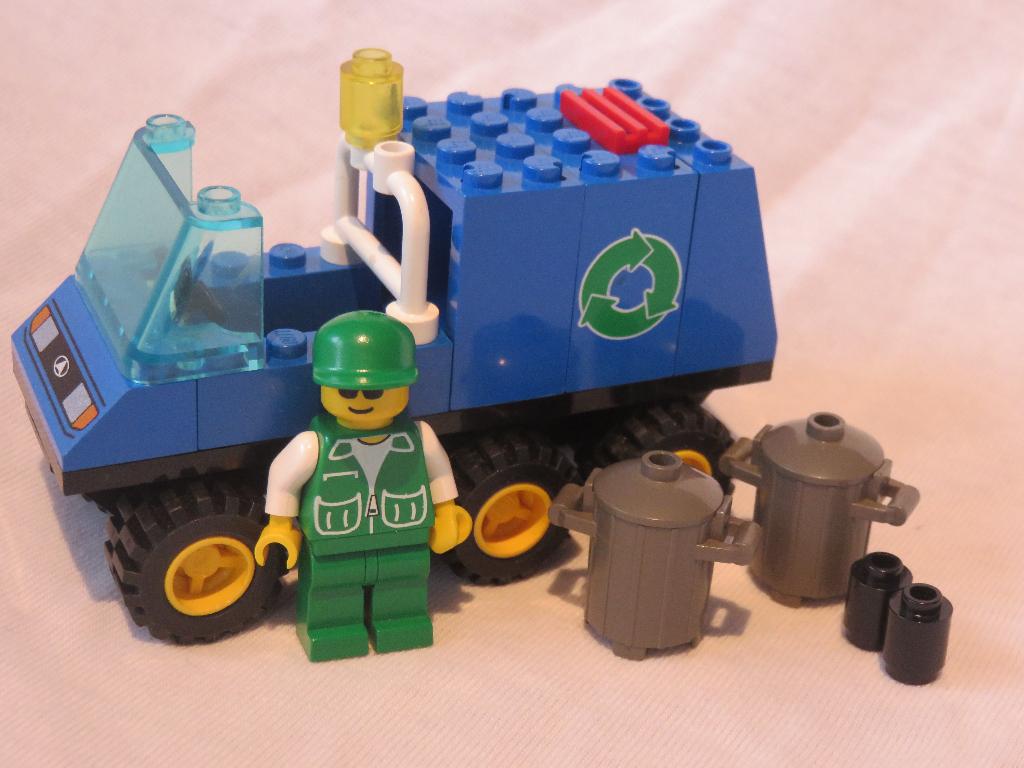 Lego classic town, set 6564 recycle truck, Compleet, Lego, Ophalen of Verzenden, Complete set