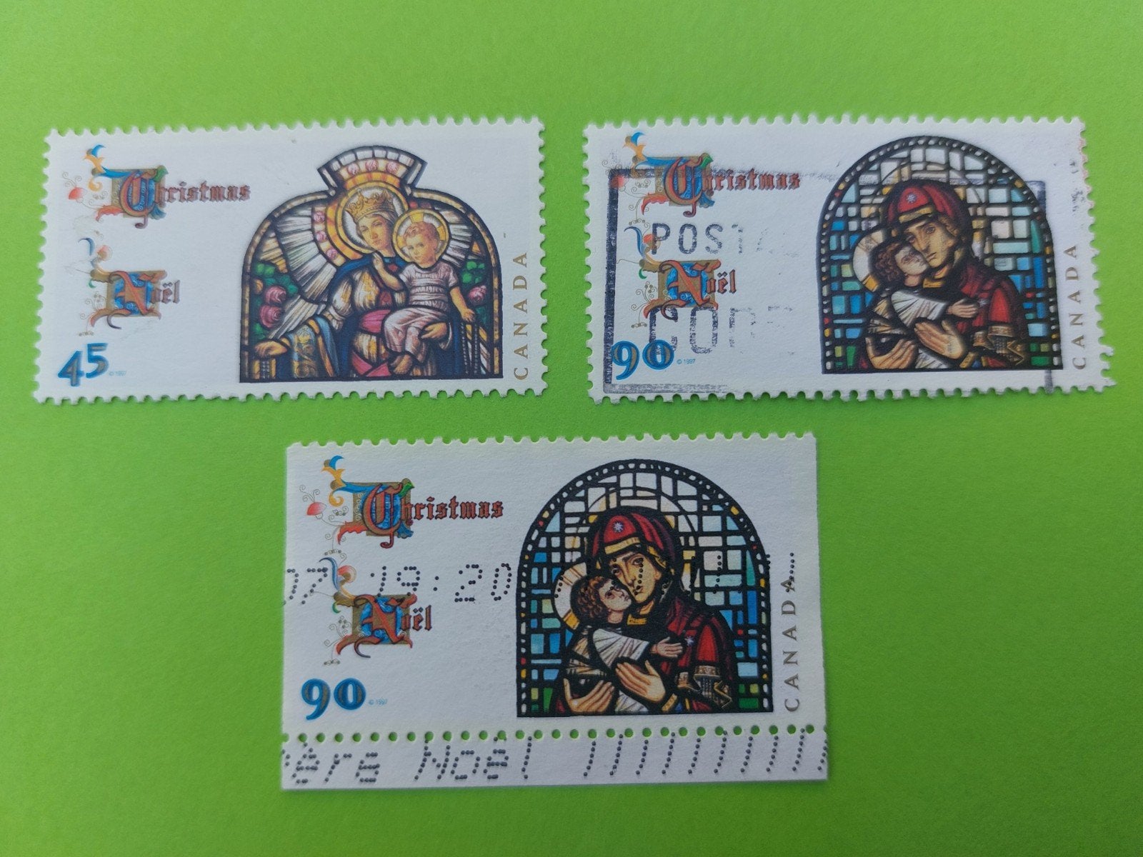 1997 Postzegels Canada, Verzenden, Noord-Amerika