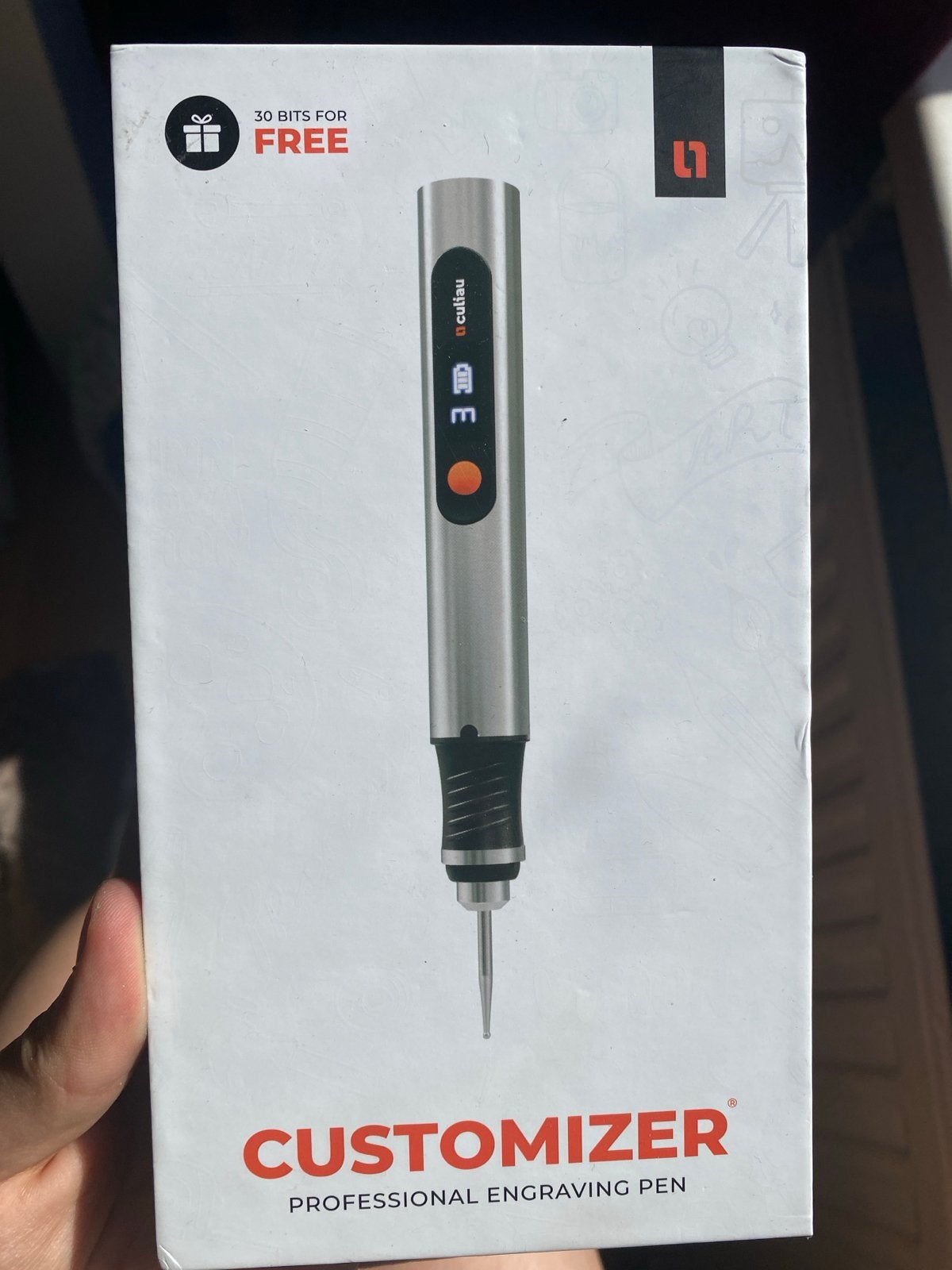 Culiau Customizer graveerpen met 30 bits, Gereedschap of Toebehoren, Nieuw, Elektrisch, Overige merken