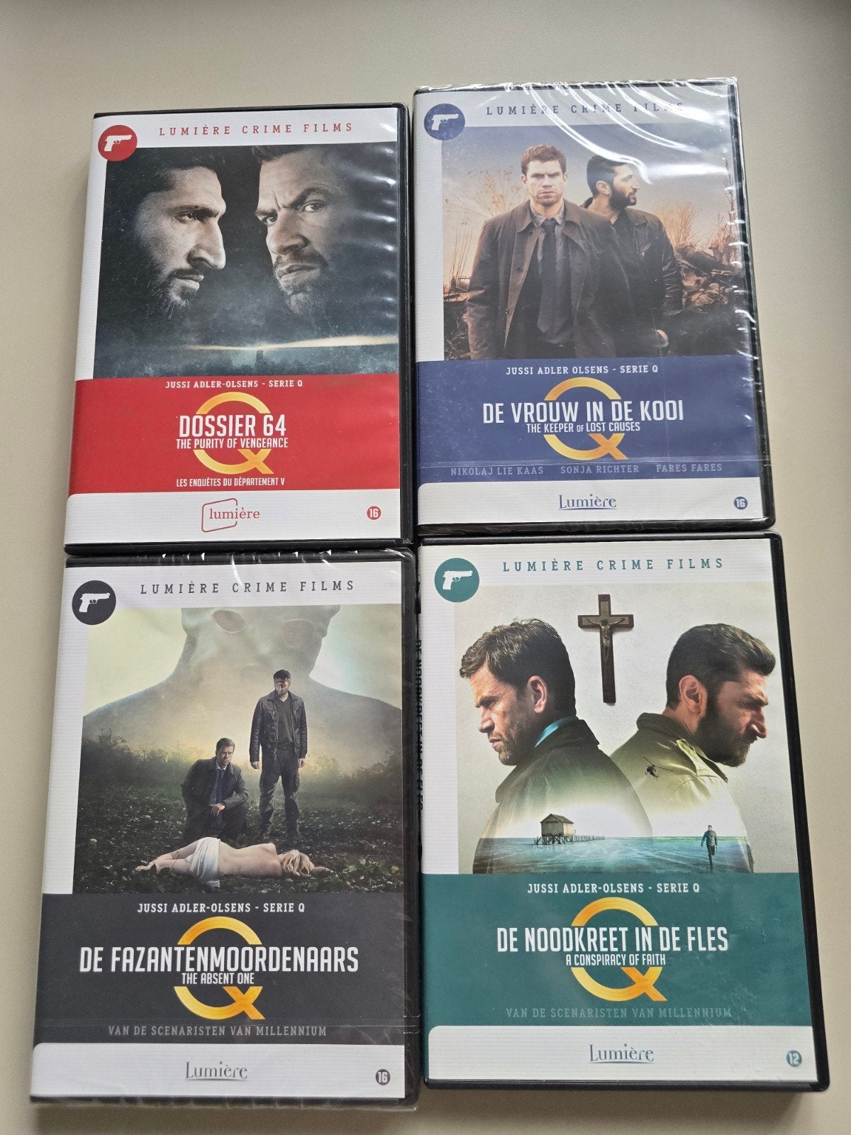 Dvd lumiere crime serie Q, Cd's en Dvd's, Ophalen of Verzenden, Zo goed als nieuw, Actiethriller, Nederlands