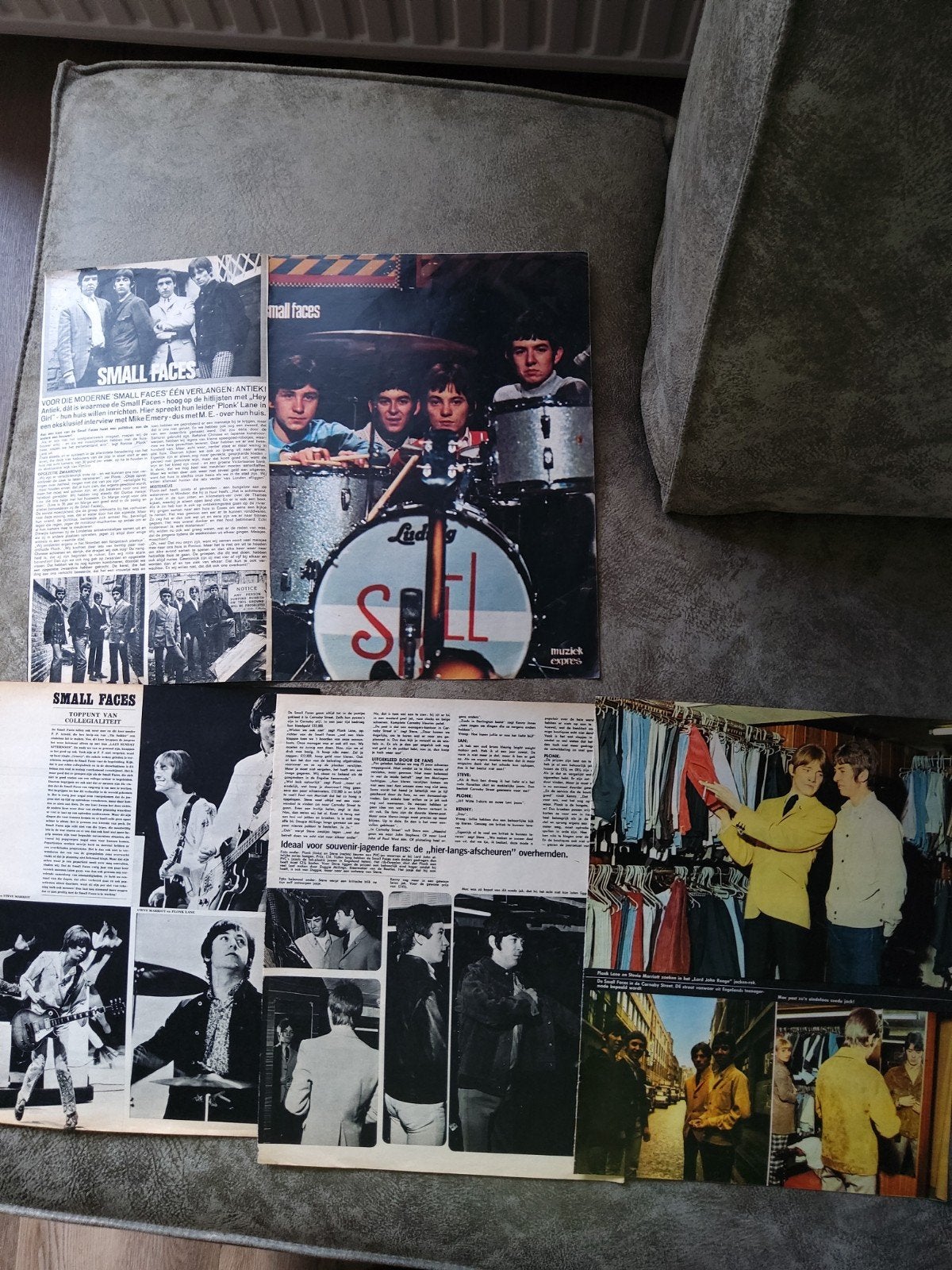 The Small Faces:  muziek expres 60's, Ophalen of Verzenden, Gebruikt, Boek, Tijdschrift of Artikel