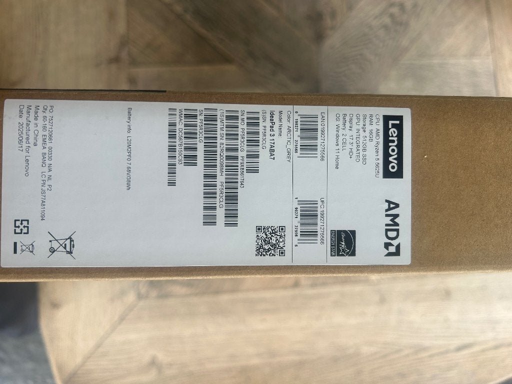 Lenovo IdeaPad 3 17ABA7, Computers en Software, Windows Laptops, 2 tot 3 Ghz, Nieuw, Ophalen of Verzenden, SSD