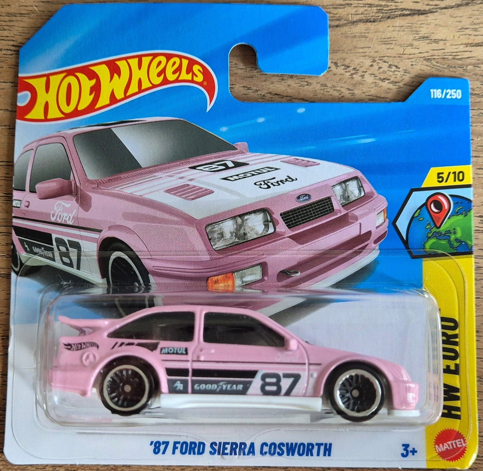 Hot Wheels Ford Sierra Cosworth 1987, Ophalen of Verzenden, Nieuw, Auto