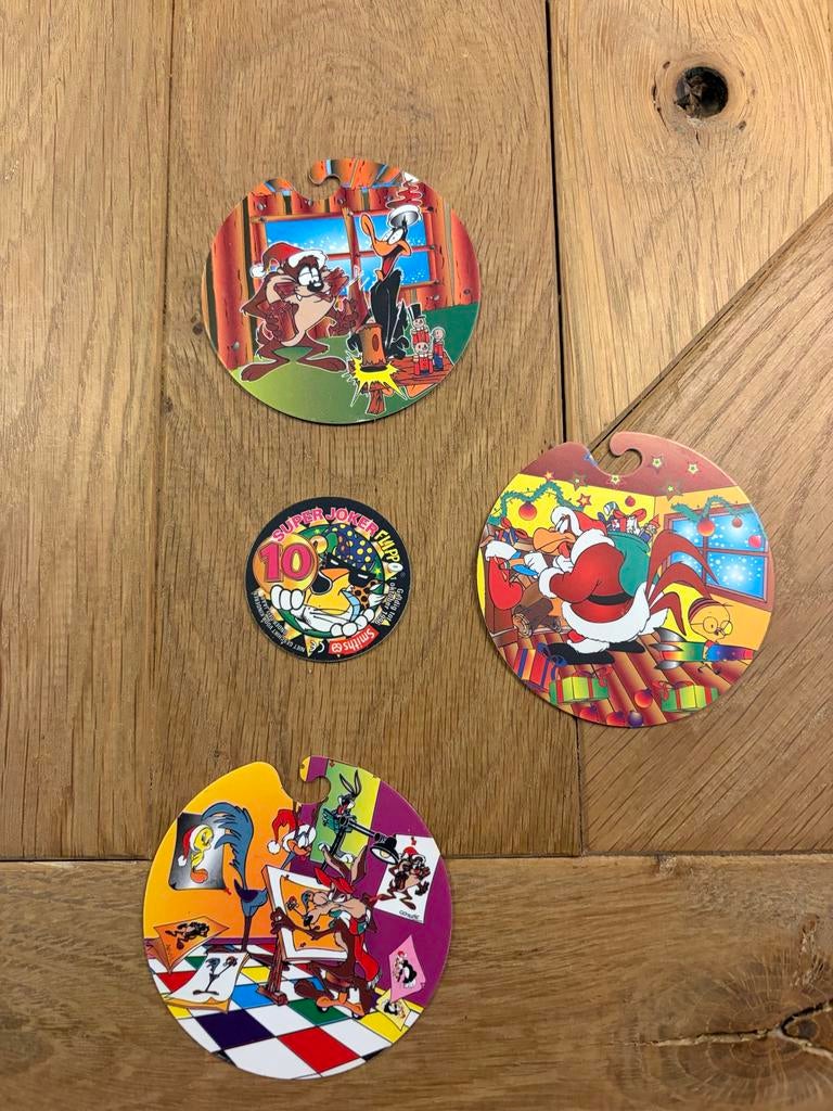 Zeldzame Looney Tunes Flippo's - Kerst & Joker Editie, Ophalen of Verzenden, Kerstflippo's, Losse flippo's