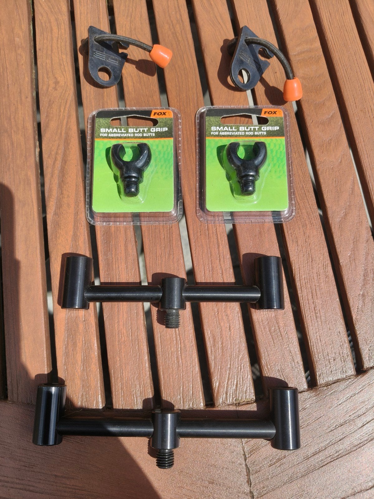 Fox black label slim buzzebars, butt grips en rodlocks, Watersport en Boten, Ophalen of Verzenden, Zo goed als nieuw, Overige typen