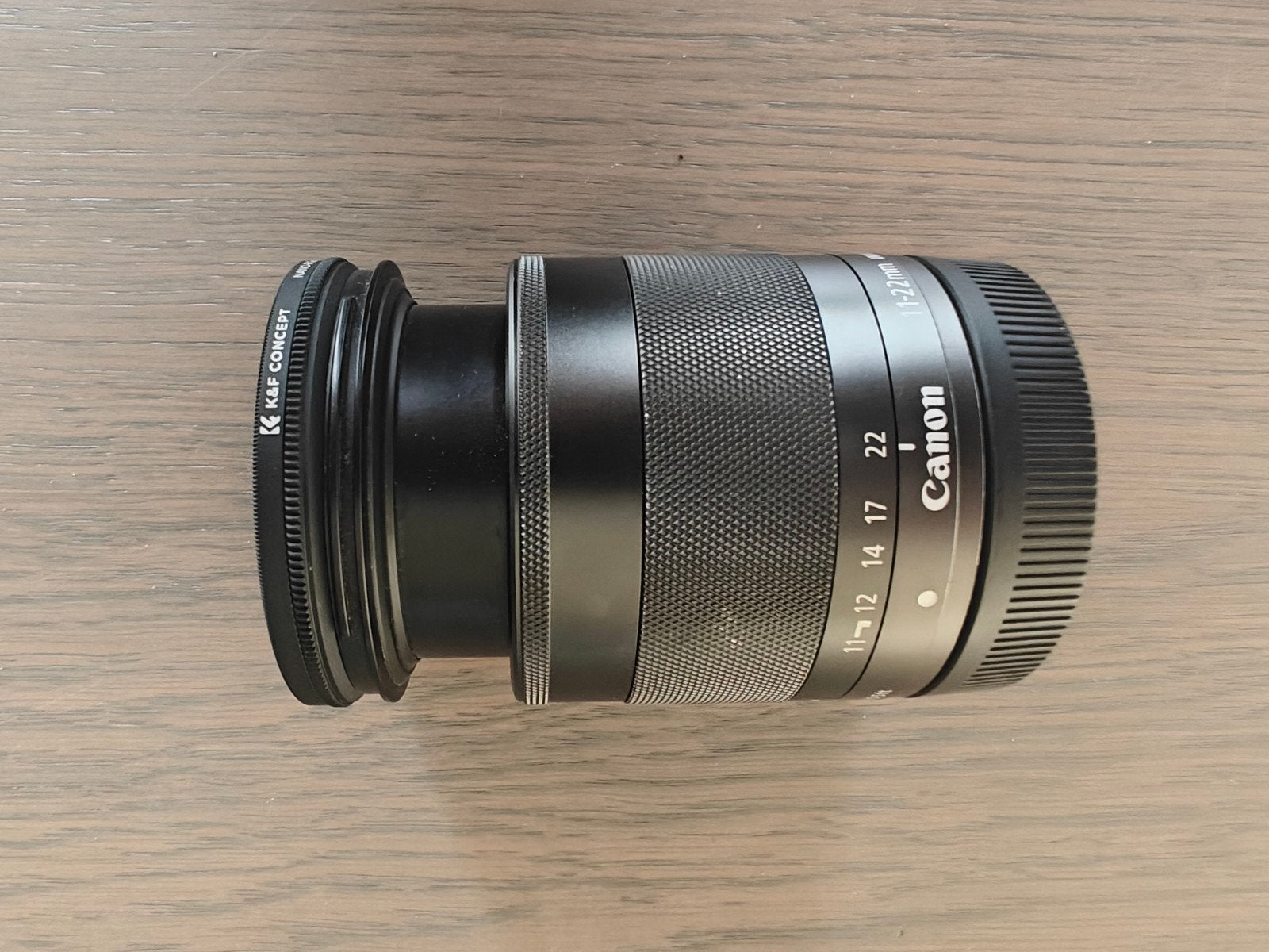 Canon EF-M 11-22mm f/4-5.6 IS STM Groothoeklens + ND Filter, Audio, Tv en Foto, Fotografie | Lenzen en Objectieven, Canon, Beeldstabilisatie
