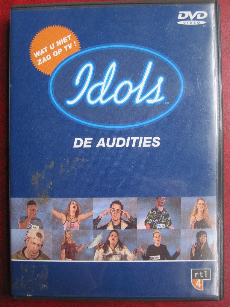 Idols - De audities, Alle leeftijden, Zo goed als nieuw, Tv-programma, Ophalen of Verzenden