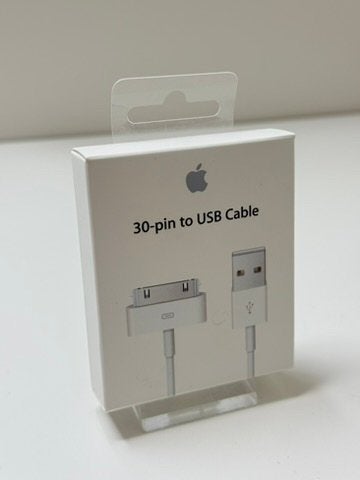 Originele Apple 30 pin USB kabel Nieuw & Verzegeld, Ophalen of Verzenden, Nieuw, Dock of Kabel