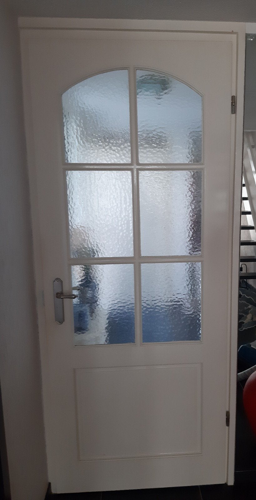 Lichte Opdek Binnendeur met Glaspanelen  211/5 bij 83., Ophalen of Verzenden, Binnendeur, 200 tot 215 cm