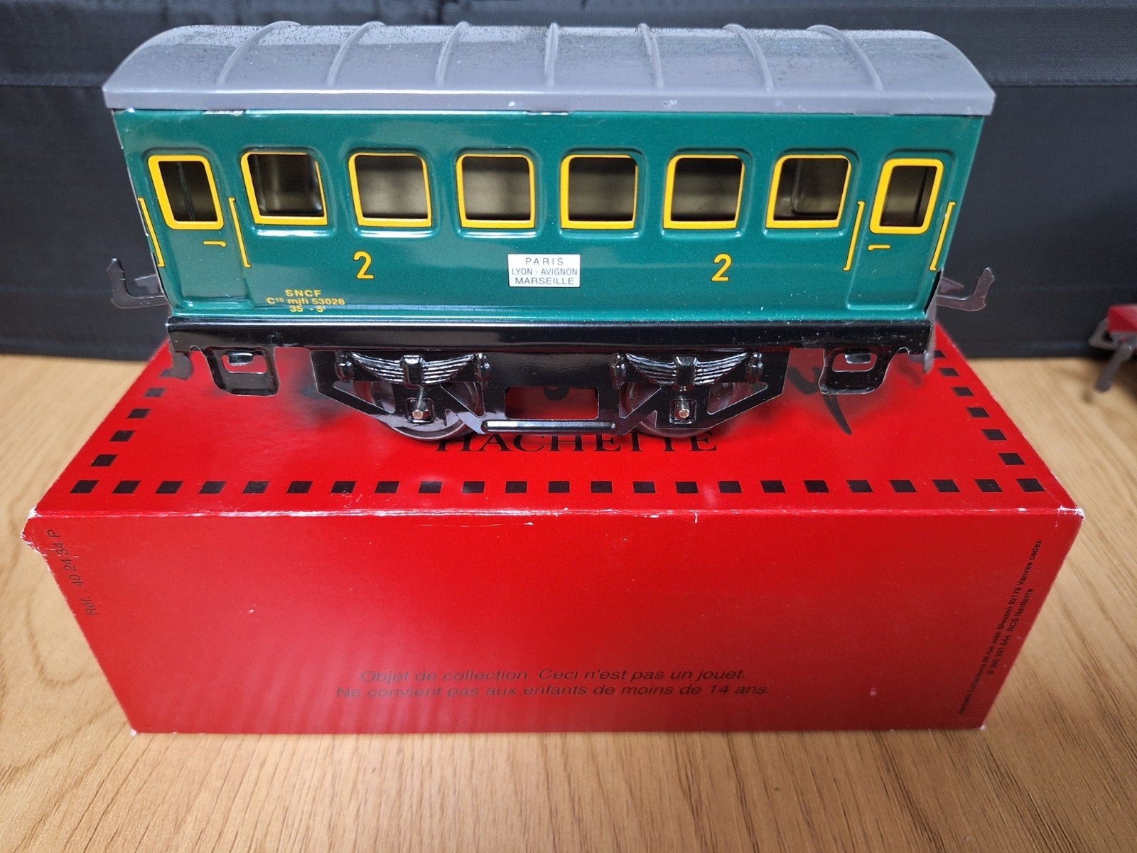 Hornby Hachette wagon, Ophalen of Verzenden, Gelijkstroom, Wagon, Overige merken