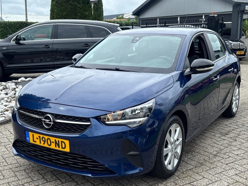 Opel Corsa 1.5 Diesel Edition 2021 5-Deurs Nieuw Model, Stof, Gebruikt, Euro 6, Blauw
