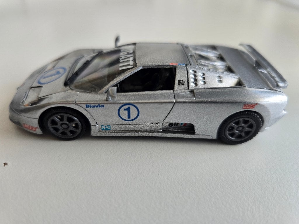 Bugatti EB110 racing 1/43, Ophalen of Verzenden, Gebruikt, Auto, Overige merken