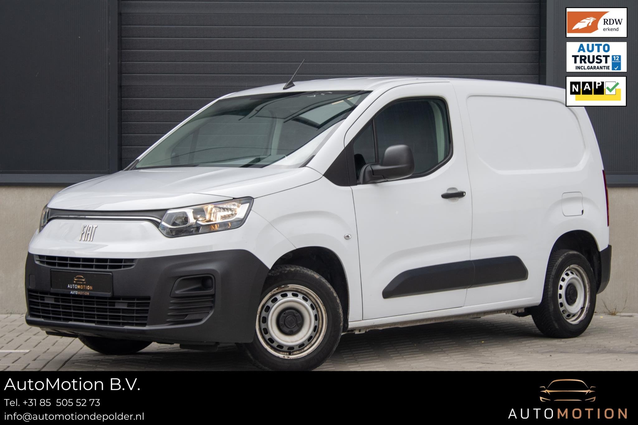 Fiat Doblò 1.5D 100pk L1 650kg Carplay 1e eigenaar Airco Cr, Auto's, Voorwielaandrijving, Stof, Gebruikt, Euro 6