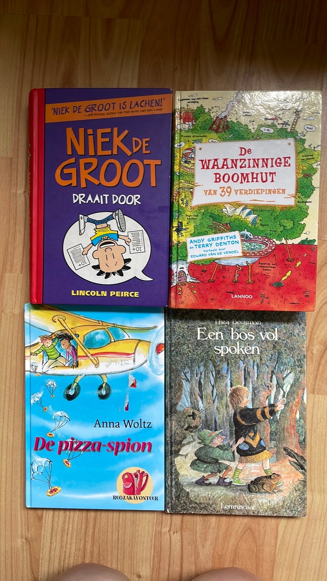 Diverse kinderboeken oa  Niek de Groot draait door, Ophalen of Verzenden, Zo goed als nieuw, Lincoln Peirce