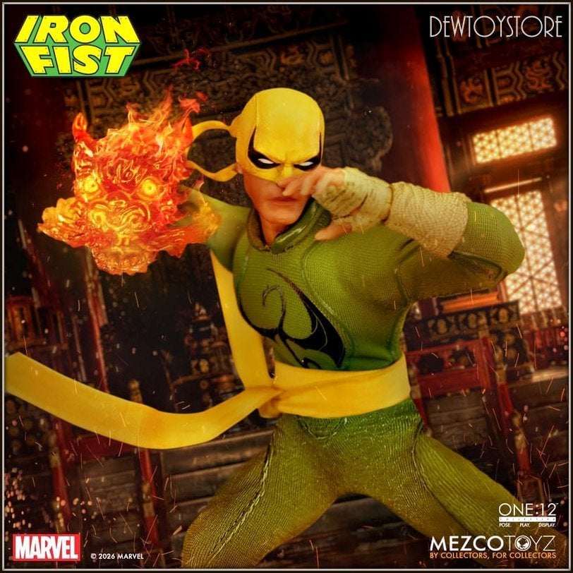 [Pre-order] Mezco Toyz One:12 Collective MEZ775500 Iron Fist, Verzenden, Nieuw
