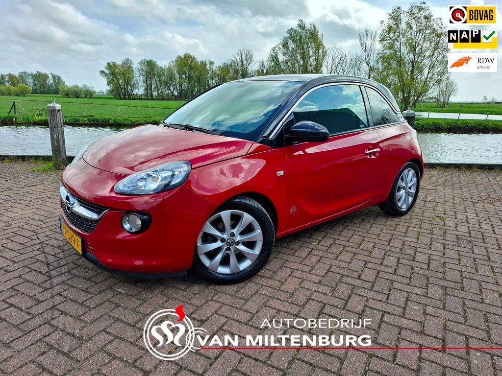 Opel ADAM 1.0 Turbo Jam Favourite Airco Cruise PDC Bluetooth, Auto's, Opel, Voorwielaandrijving, 1041 kg, 4 stoelen, Origineel Nederlands