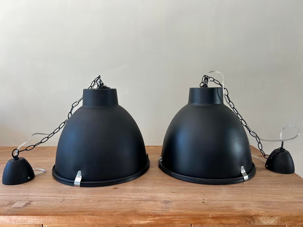 Twee Linea Verdace - Hangar Hanglamp, Ophalen, Zo goed als nieuw, Minder dan 50 cm