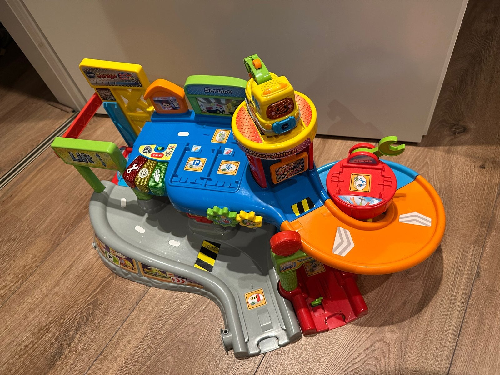 VTech Toet Toet Auto's Garage - Slagboom ontbreekt, Kinderen en Baby's, Ophalen, Gebruikt