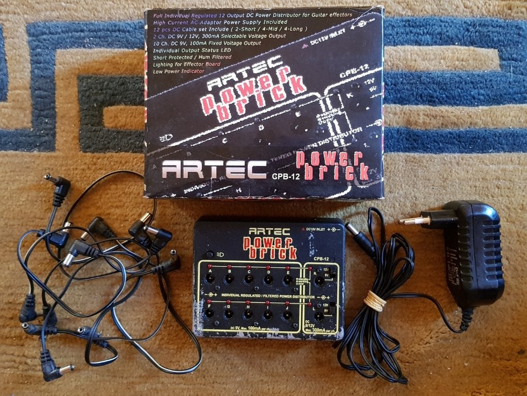 Artec CPB-12 Power Supply voor pedalbord, Muziek en Instrumenten, Effecten, Ophalen of Verzenden, Gebruikt, Overige typen