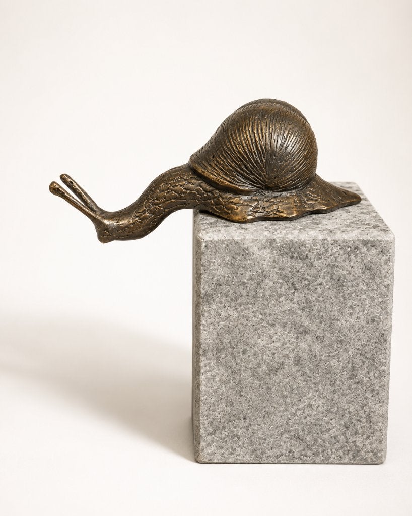 SLAK / bronzen beeld / RANDHANGER / €36,95, Tuin en Terras, Tuinbeelden, Dierenbeeld, Nieuw, Info@huisentuindecoratiemarie.nl