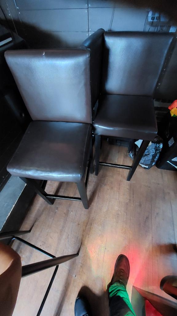 3 barkrukken voor mancave - gebruikt, Huis en Inrichting, Barkrukken, Gebruikt, Met voetsteun, 60 tot 90 cm, Ophalen of Verzenden
