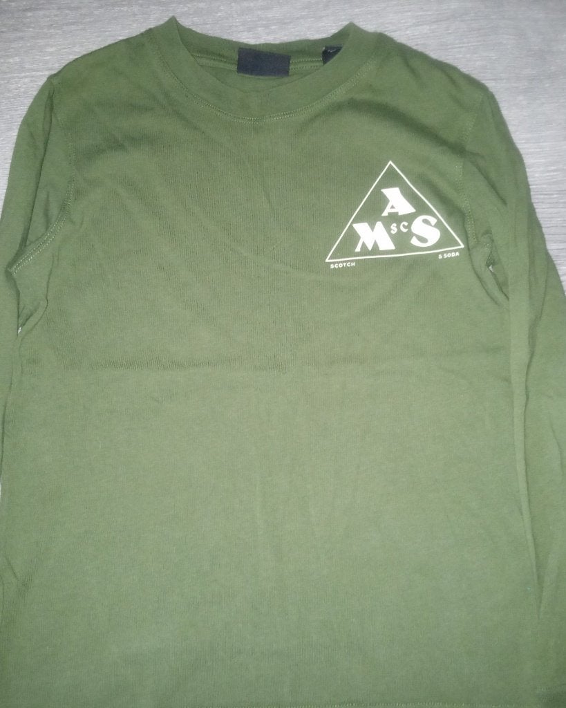 scotch & soda - longsleeve  140, Ophalen of Verzenden, Zo goed als nieuw, Jongen, Shirt of Longsleeve