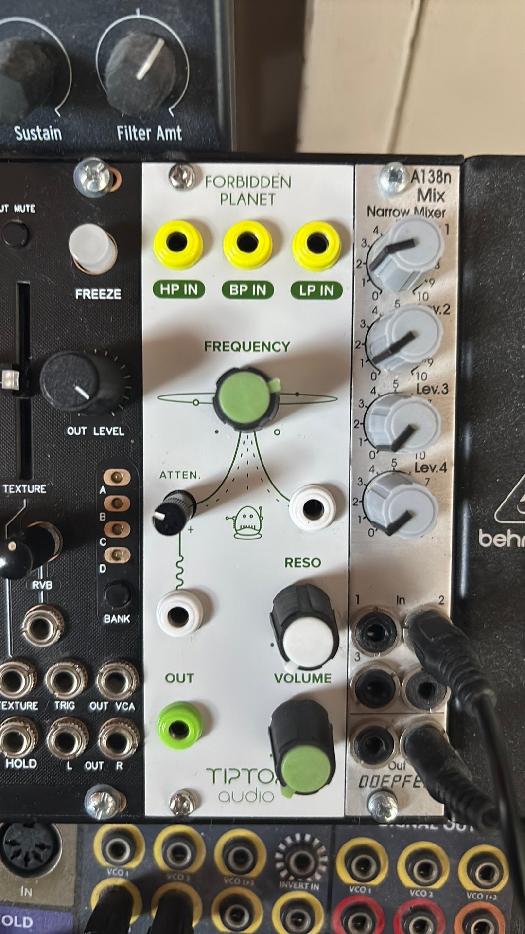 Tiptop Audio Forbidden Planet Eurorack Filter Module, Ophalen of Verzenden, Zo goed als nieuw, Overige merken