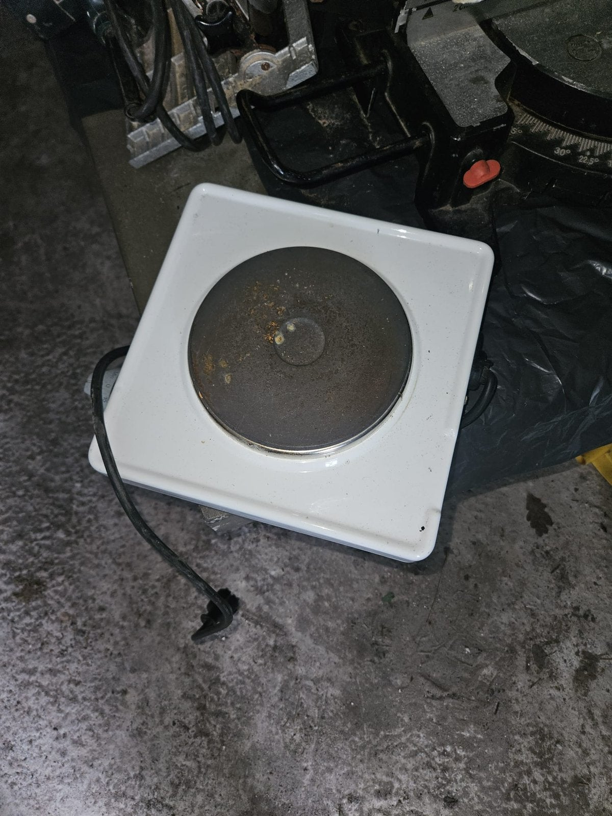 Electrische kookplaat, Witgoed en Apparatuur, Kookplaten, Ophalen, Gebruikt, 4 kookzones, Vrijstaand