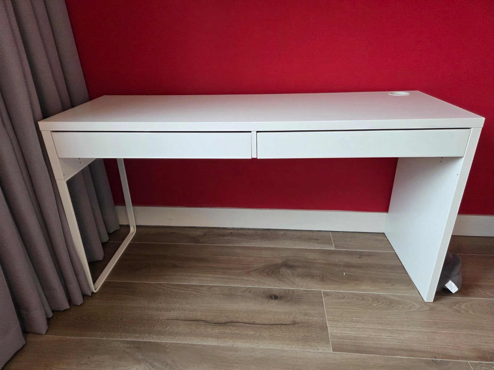IKEA Micke Bureau Wit - Nette Staat, Ophalen, Gebruikt, Spaanplaat of MDF, IKEA