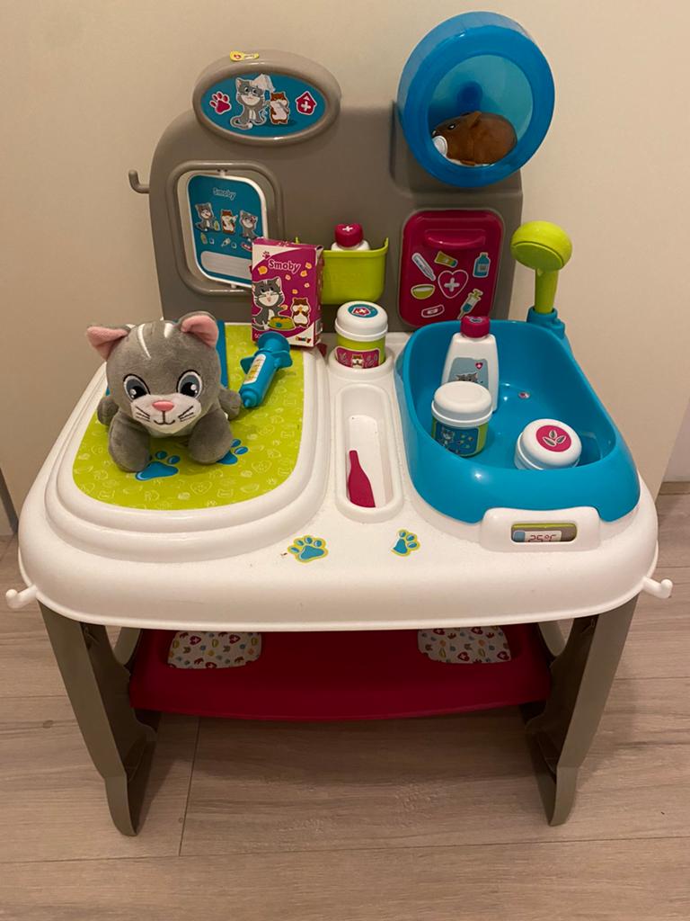 SMOBY dierenkliniek, Ophalen, Gebruikt