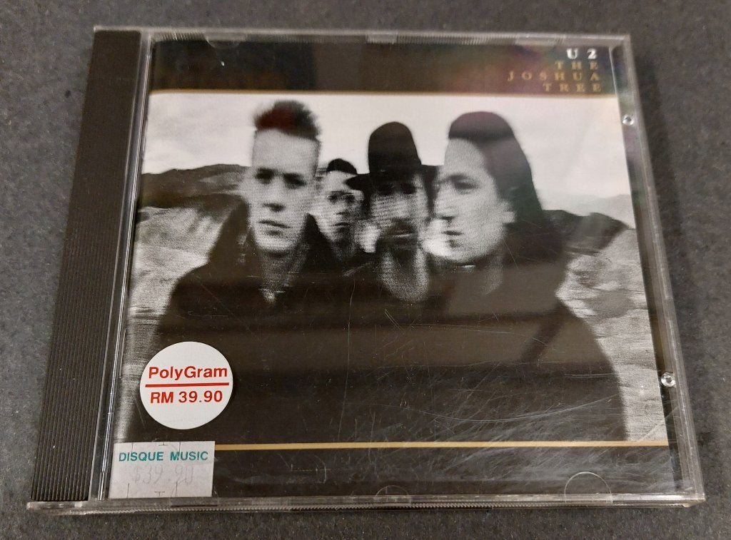 U2 zeldzame CD uit MALEISIE ! Joshua Tree Polygram 1987, Gebruikt, Eerste persing, Album, Verzenden